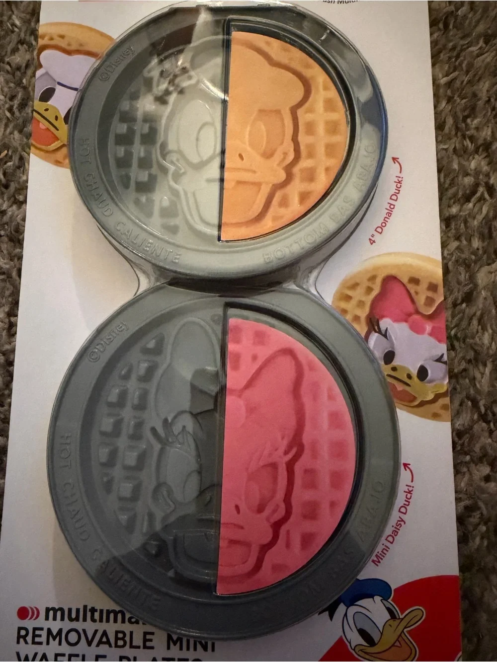 Waffle Plates Toy Packaging
